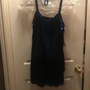 Sequin flapper dress